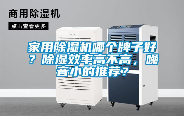 家用除濕機(jī)哪個(gè)牌子好？除濕效率高不高，噪音小的推薦？