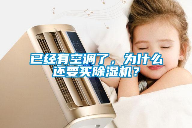 已經(jīng)有空調(diào)了，為什么還要買除濕機？
