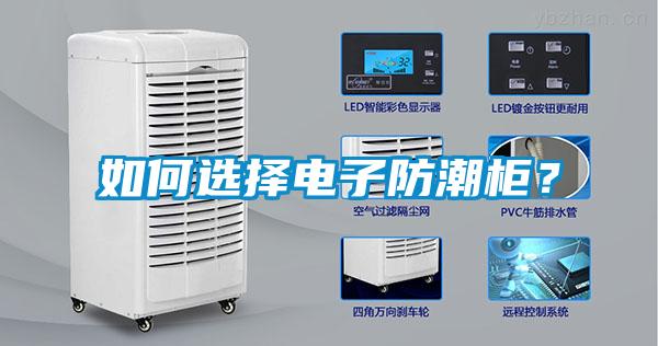如何選擇電子防潮柜？