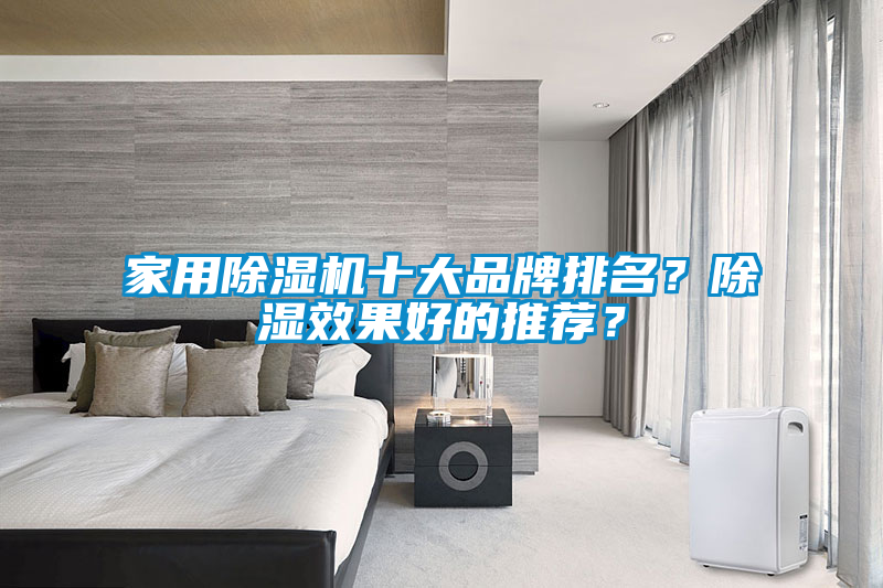 家用除濕機(jī)十大品牌排名？除濕效果好的推薦？