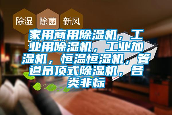 家用商用除濕機，工業(yè)用除濕機，工業(yè)加濕機，恒溫恒濕機，管道吊頂式除濕機，各類非標