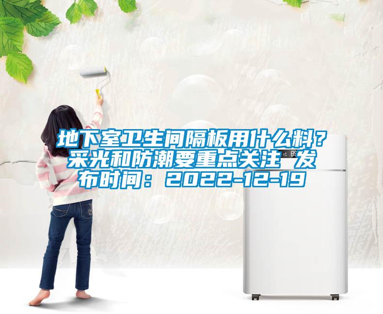 地下室衛(wèi)生間隔板用什么料？采光和防潮要重點(diǎn)關(guān)注 發(fā)布時(shí)間：2022-12-19