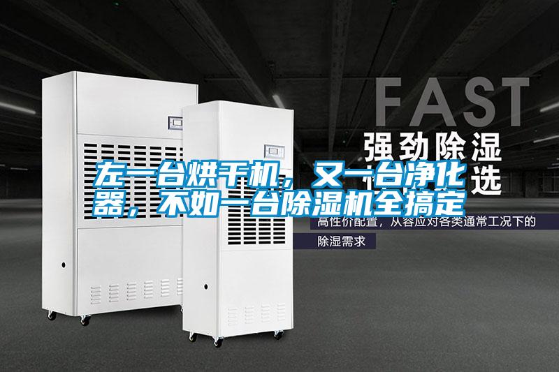 左一臺烘干機(jī)，又一臺凈化器，不如一臺除濕機(jī)全搞定