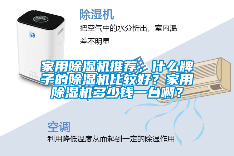 家用除濕機推薦，什么牌子的除濕機比較好？家用除濕機多少錢一臺??？