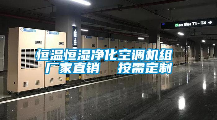 恒溫恒濕凈化空調(diào)機(jī)組 廠家直銷(xiāo)  按需定制