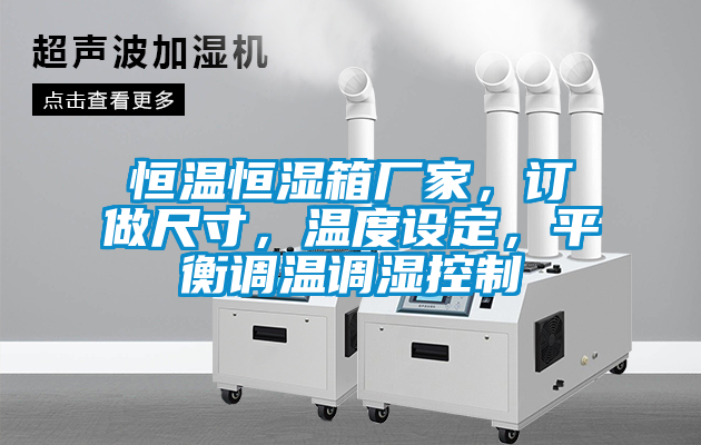 恒溫恒濕箱廠家，訂做尺寸，溫度設(shè)定，平衡調(diào)溫調(diào)濕控制