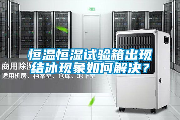 恒溫恒濕試驗箱出現(xiàn)結(jié)冰現(xiàn)象如何解決？