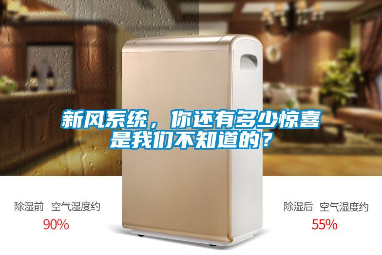 新風(fēng)系統(tǒng)，你還有多少驚喜是我們不知道的？