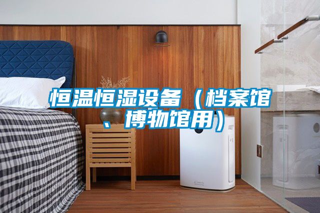 恒溫恒濕設(shè)備（檔案館、博物館用）