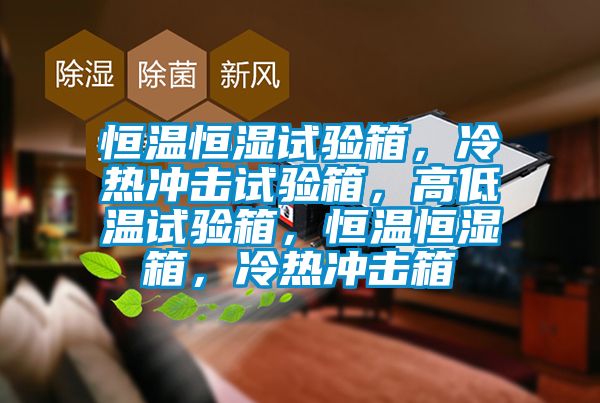 恒溫恒濕試驗(yàn)箱，冷熱沖擊試驗(yàn)箱，高低溫試驗(yàn)箱，恒溫恒濕箱，冷熱沖擊箱