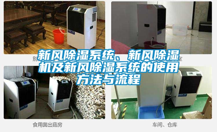 新風除濕系統(tǒng)、新風除濕機及新風除濕系統(tǒng)的使用方法與流程