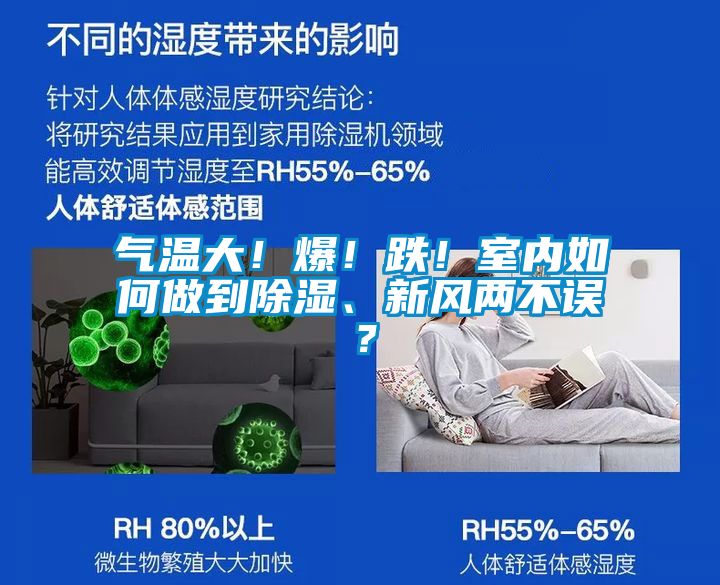 氣溫大！爆！跌！室內(nèi)如何做到除濕、新風(fēng)兩不誤？
