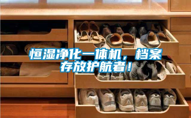 恒濕凈化一體機，檔案存放護航者！