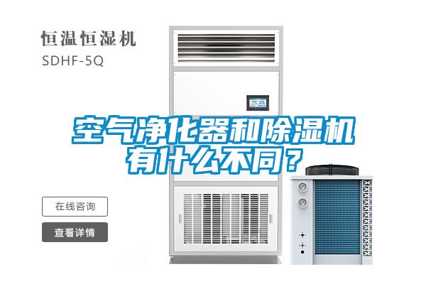 空氣凈化器和除濕機(jī)有什么不同？