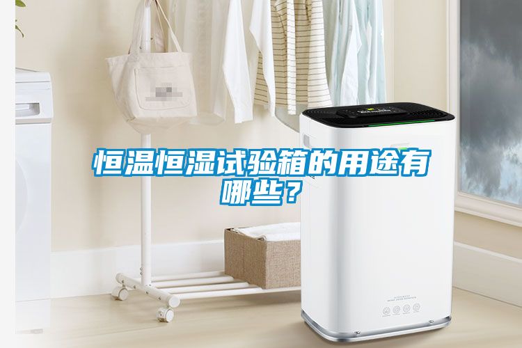 恒溫恒濕試驗(yàn)箱的用途有哪些？