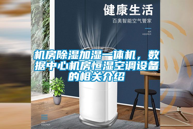 機房除濕加濕一體機，數(shù)據(jù)中心機房恒濕空調(diào)設備的相關介紹