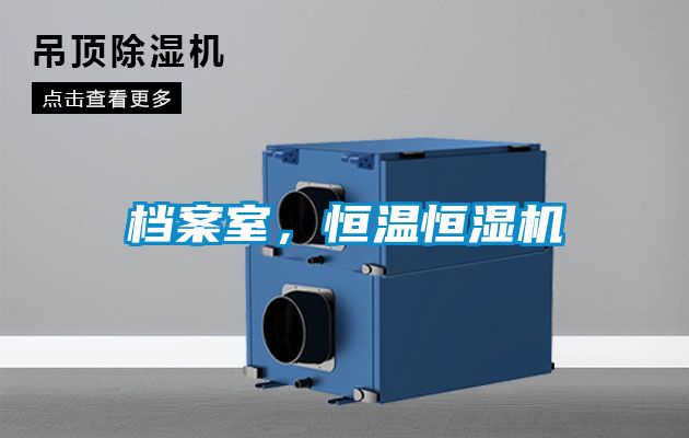 檔案室，恒溫恒濕機(jī)