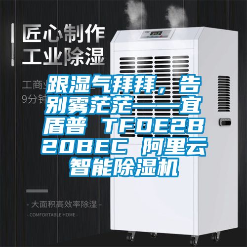 跟濕氣拜拜，告別霧茫茫——宜盾普 TFDE2B20BEC 阿里云智能除濕機