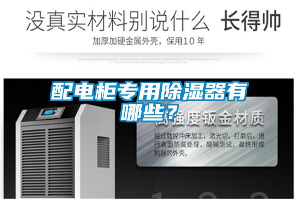 配電柜專用除濕器有哪些？
