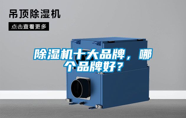 除濕機十大品牌，哪個品牌好？