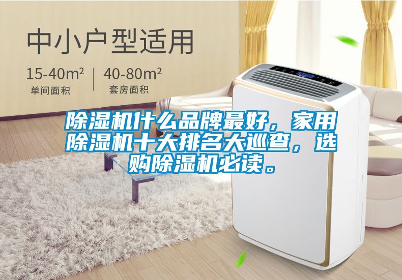 除濕機什么品牌最好，家用除濕機十大排名大巡查，選購除濕機必讀。