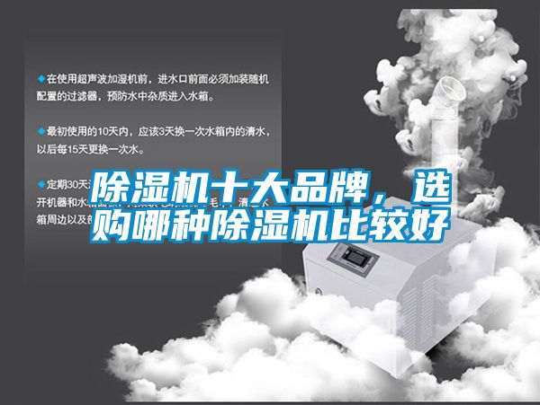 除濕機十大品牌，選購哪種除濕機比較好