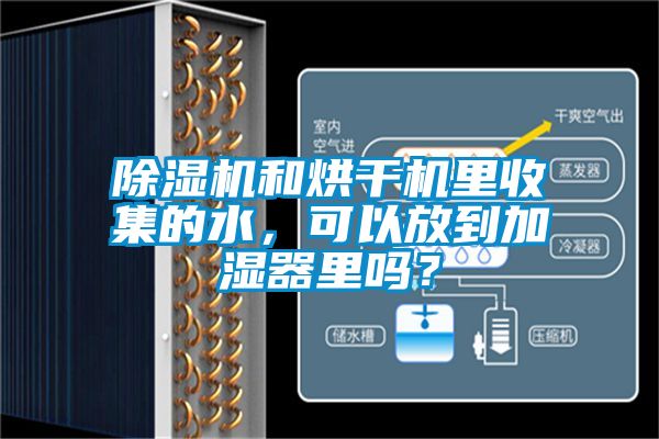 除濕機(jī)和烘干機(jī)里收集的水，可以放到加濕器里嗎？