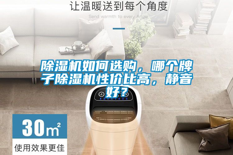 除濕機(jī)如何選購，哪個(gè)牌子除濕機(jī)性價(jià)比高，靜音好？