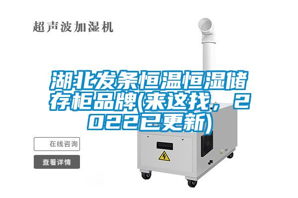 湖北發(fā)條恒溫恒濕儲存柜品牌(來這找，2022已更新)