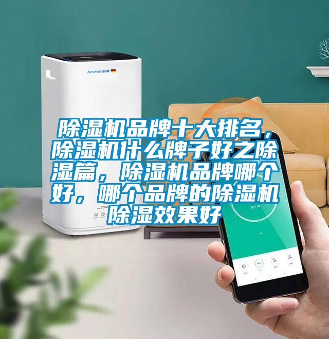 除濕機(jī)品牌十大排名，除濕機(jī)什么牌子好之除濕篇，除濕機(jī)品牌哪個(gè)好，哪個(gè)品牌的除濕機(jī)除濕效果好