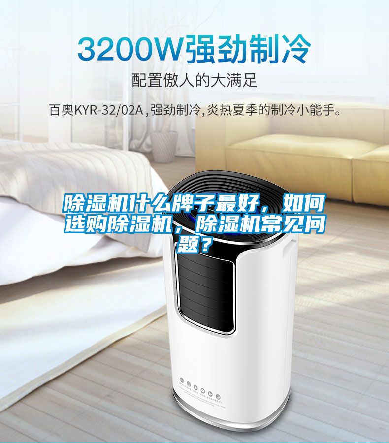 除濕機(jī)什么牌子最好，如何選購(gòu)除濕機(jī)，除濕機(jī)常見問(wèn)題？