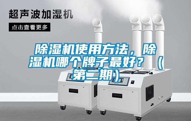 除濕機使用方法，除濕機哪個牌子最好？（第二期）