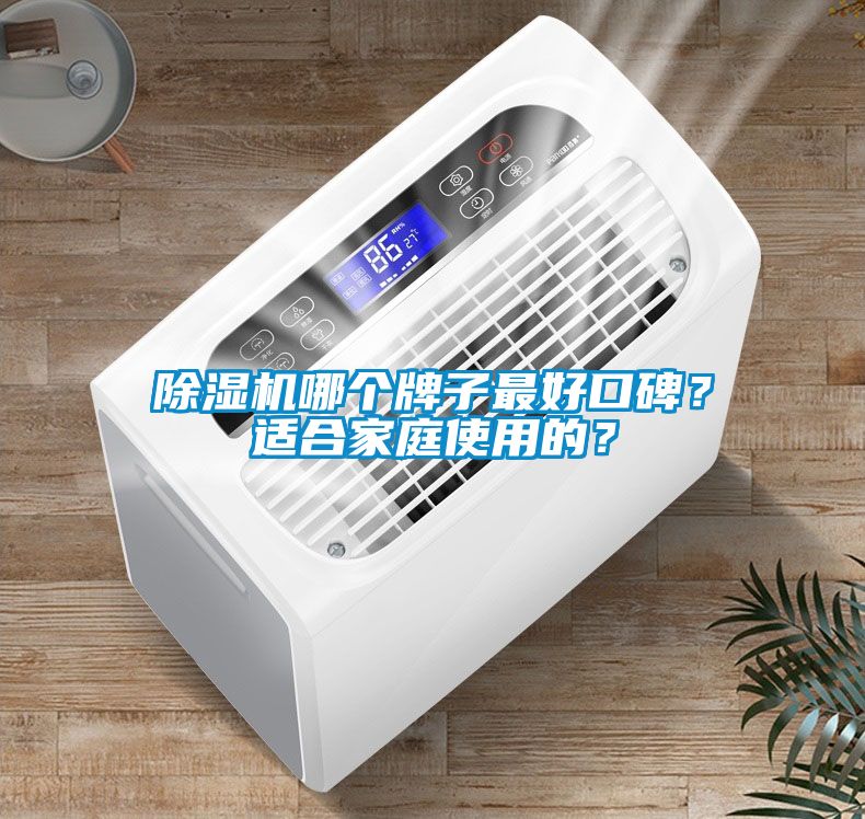 除濕機哪個牌子最好口碑？適合家庭使用的？