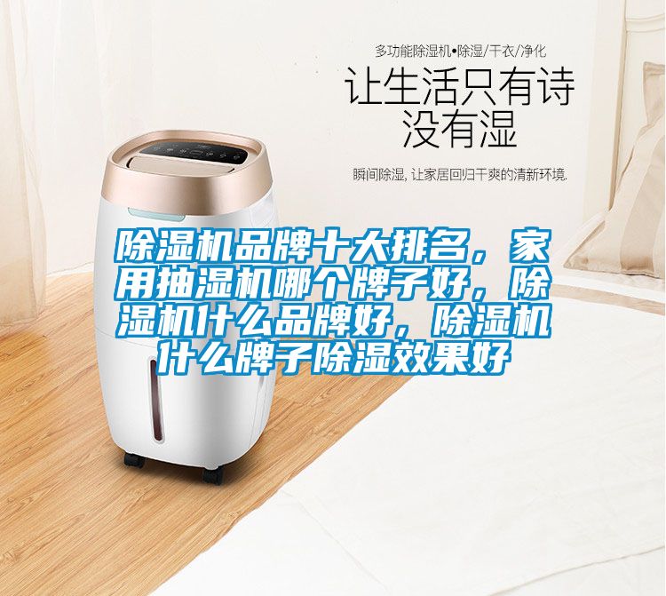除濕機品牌十大排名，家用抽濕機哪個牌子好，除濕機什么品牌好，除濕機什么牌子除濕效果好