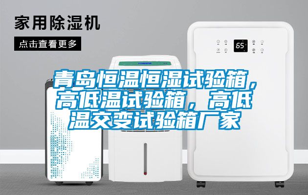 青島恒溫恒濕試驗箱，高低溫試驗箱，高低溫交變試驗箱廠家