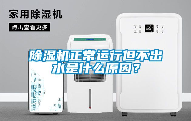 除濕機(jī)正常運(yùn)行但不出水是什么原因？