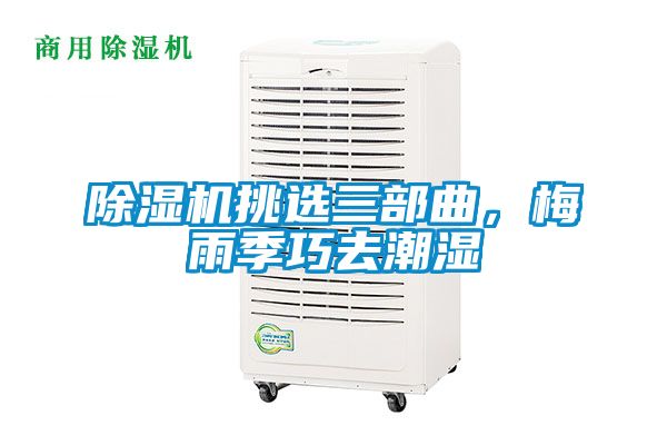 除濕機挑選三部曲，梅雨季巧去潮濕