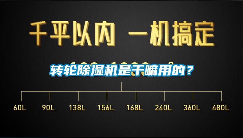 轉(zhuǎn)輪除濕機是干嘛用的？