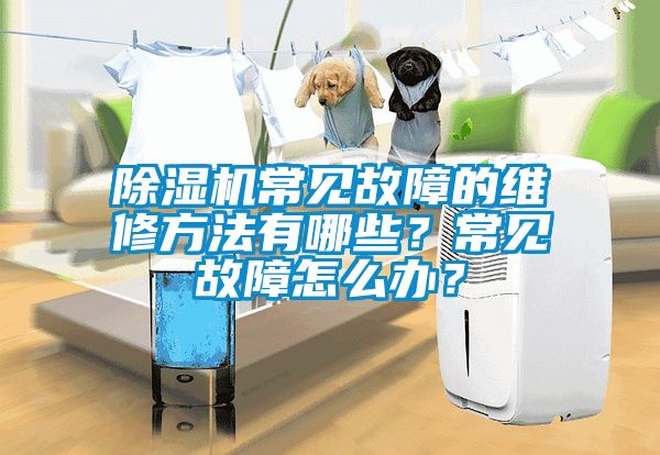 除濕機常見故障的維修方法有哪些？常見故障怎么辦？