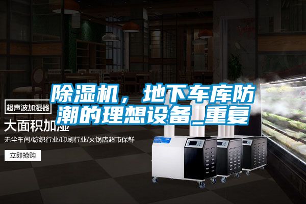 除濕機(jī)，地下車庫(kù)防潮的理想設(shè)備_重復(fù)