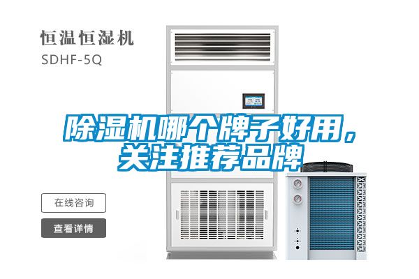 除濕機哪個牌子好用，關(guān)注推薦品牌