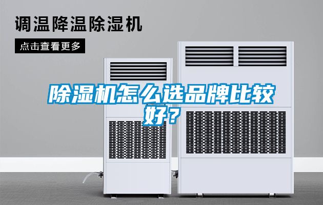 除濕機(jī)怎么選品牌比較好？