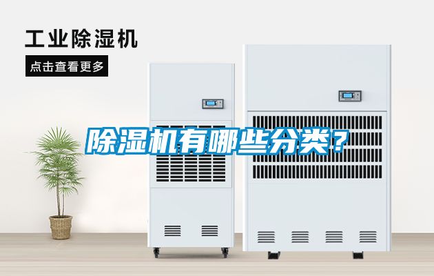 除濕機有哪些分類？