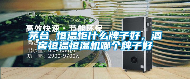 茅臺 恒溫柜什么牌子好，酒窖恒溫恒濕機哪個牌子好