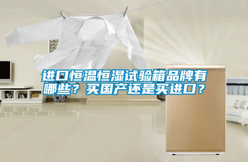 進(jìn)口恒溫恒濕試驗箱品牌有哪些？買國產(chǎn)還是買進(jìn)口？