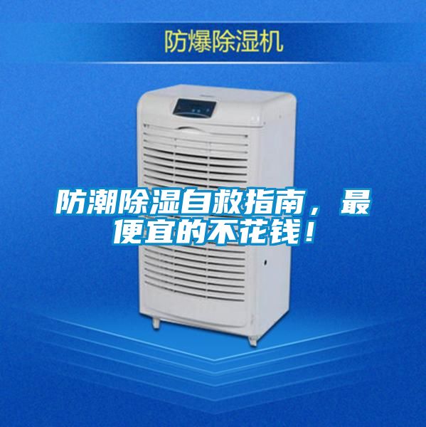 防潮除濕自救指南，最便宜的不花錢！