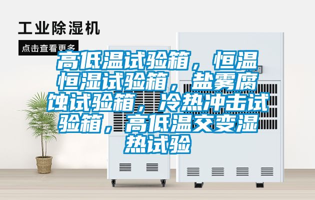 高低溫試驗(yàn)箱，恒溫恒濕試驗(yàn)箱，鹽霧腐蝕試驗(yàn)箱，冷熱沖擊試驗(yàn)箱，高低溫交變濕熱試驗(yàn)