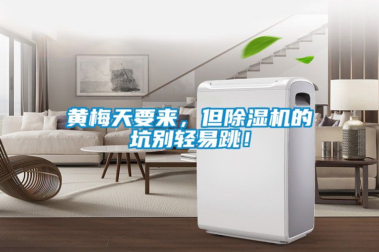 黃梅天要來，但除濕機(jī)的坑別輕易跳！